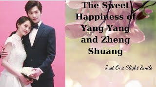 The Sweet Happiness of Yang Yang and Zheng Shuang in quotJust One Slight Smilequot [upl. by Leina]