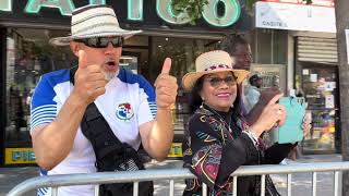 The Panamanian Day Parade in BrooklynFalun Dafa Group Brings Diverse Culture [upl. by Elocn353]