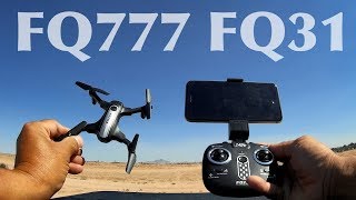 Foldable Wifi FPV Altitude Hold Phone App Control Drone FQ777 FQ31 [upl. by Atiuqan]