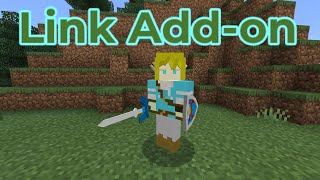 Link Addon minecraft bedrock edition [upl. by Ronyar]