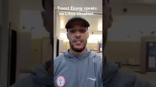 🔥🔥Troost Ekong Speaks on the Libya supereagles nigeria [upl. by Cart]