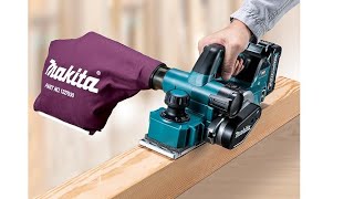 NEW Makita XGT 40V Max Brushless Planer KP001G  Testing [upl. by Jessika]