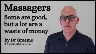 Why most massagers are a waste of money and how to get something effective [upl. by Aitsirhc]