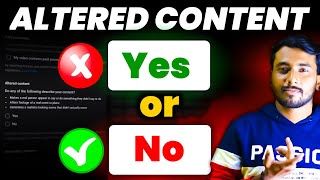 Altered content Do any of the following describe your content Yes Or No 🤔 [upl. by Lavina413]