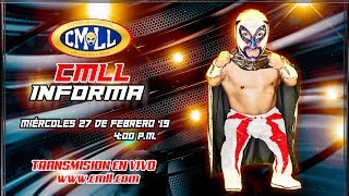 CMLL INFORMA 27 DE FEBRERO DE 2019 [upl. by Naitsirt]