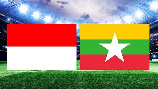 INDONESIA vs MYANMAR ⚽️🔥  PIALA AFF TIMNAS DAY LIVE REACTION [upl. by Araht748]