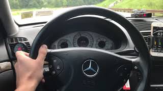 Stage 3 E55 AMG Acceleration [upl. by Earal]