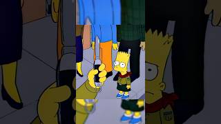 Bart can’t enjoy the knife 😅 simpsons shorts [upl. by Lanny]