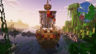 Minecraft 1201 Forge  Valkyrien Skies  Shaders  Create  Physic mod  Minecolonies  Ad Astra [upl. by Farkas]