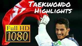 Oussama Oueslati Taekwondo Highlights😱 [upl. by Onoitna]