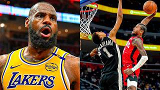 NBA quotMost VIRAL Dunks of 202425 Seasonquot MOMENTS [upl. by Nyliac]