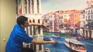 How to install Phototex Wallcovering for that perfect mural [upl. by Yelnek]