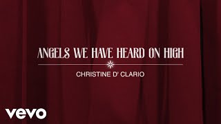 Christine DClario  Angels We Have Heard On High Gloria In Excelsis Deo Lyric Video [upl. by Gusty]