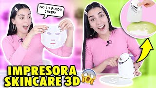 PROBANDO IMPRESORA 3D PARA HACER MASCARILLAS 😱 Que LOCURA¿Funciona  Claudipia [upl. by Tebzil897]