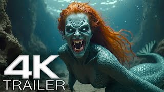 THE LITTLE MERMAID Trailer 2024 Horror Movie  4K UHD HDR [upl. by Knick]