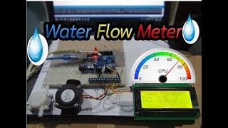 Water Flow Meter วัดการไหลด้วย Flow Sensor Arduino P15 [upl. by Nike]