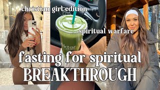 fasting for POWERFUL break through Christian girl edition [upl. by Ng90]