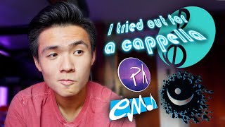 I auditioned for college a cappella…  A Northwestern University Vlog [upl. by Ylrebnik]