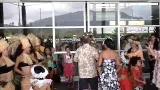 Accueil de la Miss TAHITI 2014 à NOUMEA NC [upl. by Durning]