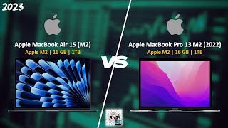 MacBook Air 15 vs MacBook Pro 13 M2 [upl. by Sinaj591]