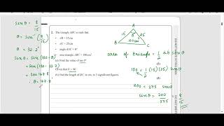 Jan 2024WMA1101Q2Trigonometry pearsonedexcel alevelmath trigonometry [upl. by Llatsyrk876]