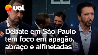 Nunes x Boulos Apagão abraço ironia com trabalho e sigilo bancário marcam Debate na Band [upl. by Elmira442]