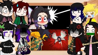 Hashiras and Kamaboko Squad react to DEMON SLAYER ANIMATION 😂❤️ kny [upl. by Car]