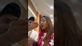 🙃Tried some Malay food poojakrishna shorts funny comedy [upl. by Yltneb]