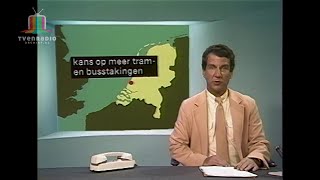 NOS Journaal Fred Emmer Donderdag 7 Mei 1981 [upl. by Talanian267]