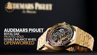 Audemars Piguet Royal Oak Frosted Gold Openworked King of the Hill [upl. by Haek]