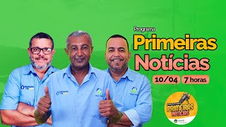 Primeiras Notícias 10042024  Diamantina FM  Ao Vivo 🎙️ DiamantinaFM95 Itaberaba [upl. by Nesnar]