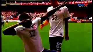 Incredible Goal of Altidore  USA 4 vs 1 Germany  Friendly Match 2013 [upl. by Derk225]