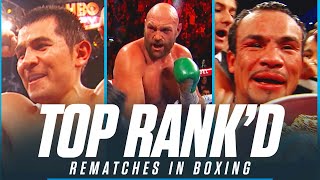 Counting Down The Best Rematches In Boxing  TOP RANKD [upl. by Notlil827]