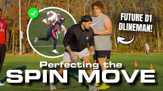 Perfecting the Spin Move for Beginners [upl. by Ennovi]