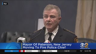 Paterson mayor moves to fire police chief [upl. by Ecinom]