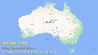 🇦🇺 Ultra Long Drive Alice Springs to Uluru 🇦🇺 [upl. by Kimitri]