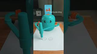 How to scotar🛵 drawing robot shortvideo shortshow to mini robot [upl. by Aoh]