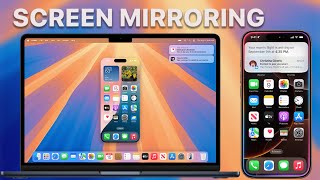 iPhone Mirroring on MacBook  Guide [upl. by Ttehc]