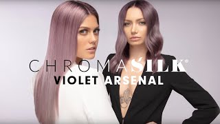 NEW FROM PRAVANA  ChromaSilk Violet Arsenal [upl. by Alet]