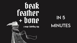 Beak Feather amp Bone in 5 Minutes [upl. by Lethia]