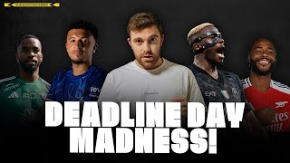 ⚽️ LAST MINUTE ACTION DEADLINE DAY RECAP W FABRIZIO ROMANO [upl. by Enelyk]