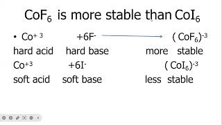 Hard soft Acid base HSAB principleAcid baseCHEM101 [upl. by Anum]