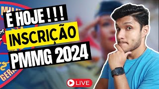 Abriu HOJE as INSCRIÇÕES da PMMG 2024 Soldado  Vem Comigo 08012024 [upl. by Ebbie]