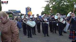 Dungannon Silver Band  Hamiltonsbawn Silver Band Parade 2024 [upl. by Nahtanohj]