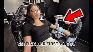 TAKING MY DAUGHTER TO GET HER FIRST TATTOO [upl. by Julio]