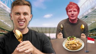 I flew to Jakarta to serve Nasi Goreng to Ed Sheeran [upl. by Anilad476]