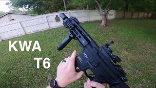 KWA T6 Ronin test fire and gameplay [upl. by Nitneuq]