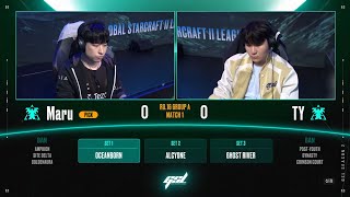 2024 GSL S2 Ro16 Group A Match1 Maru vs TY [upl. by Hotze]