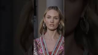 Candice Swanepoel walking for ETRO ss 2021 [upl. by Urian]