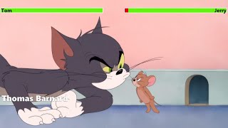 Tom and Jerry 2021 The House That Cat Built Animated Short with healthbars [upl. by Doane200]